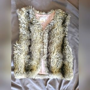 Furry Winter Shaggy Kid's Vest